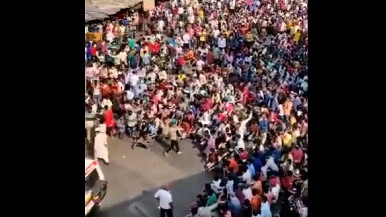 crowd