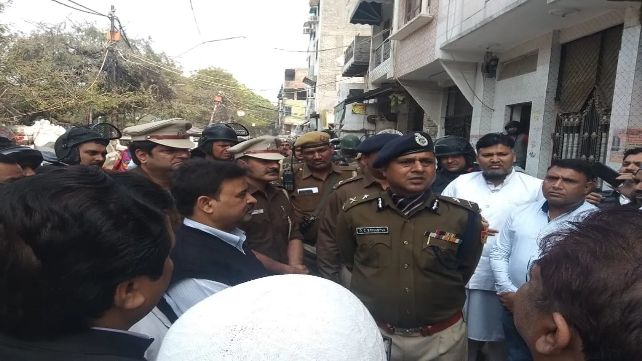Delhi Police Lockdown Corona Virus