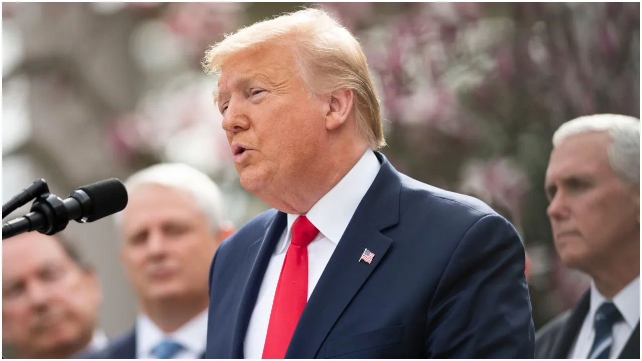 US President Donald Trump