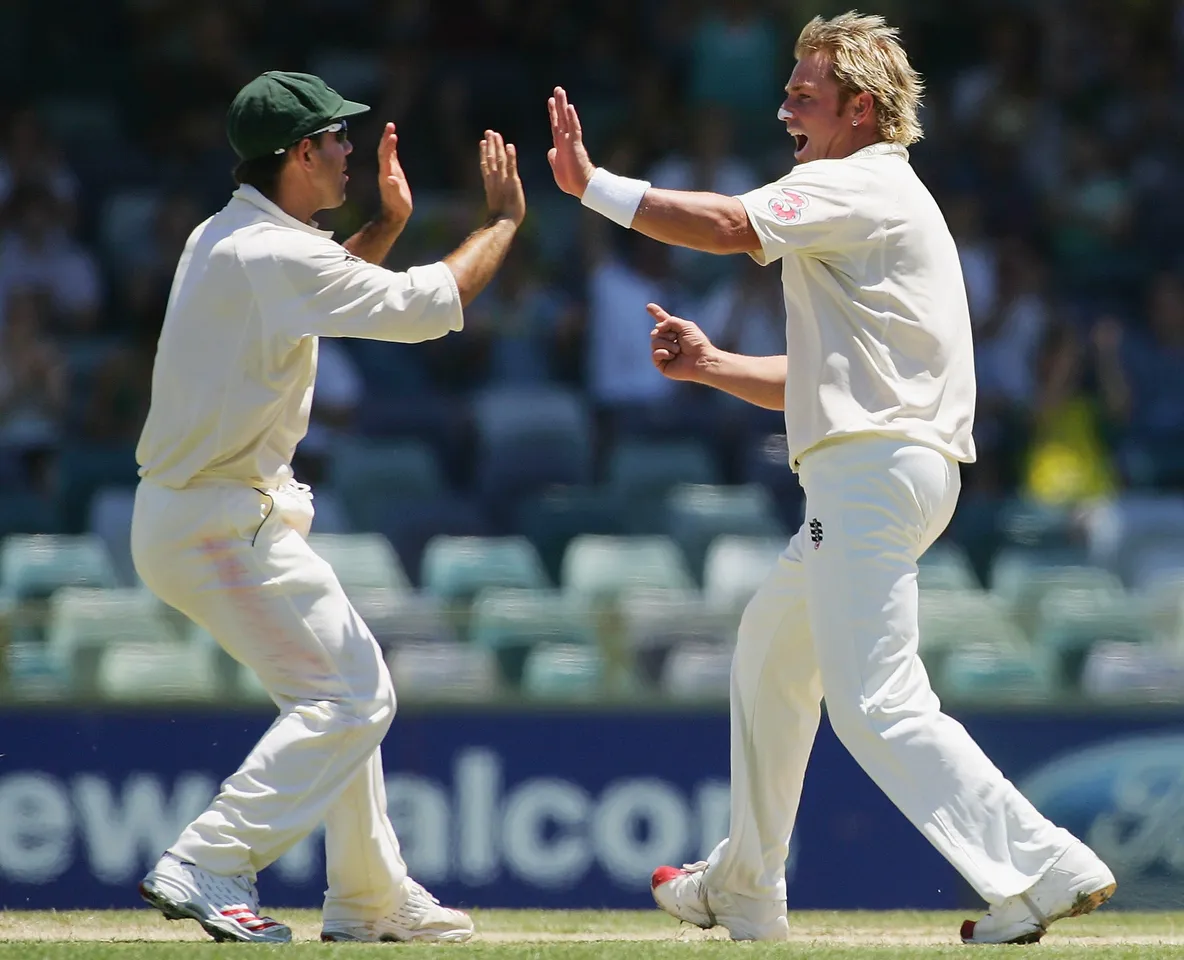 ponting warne