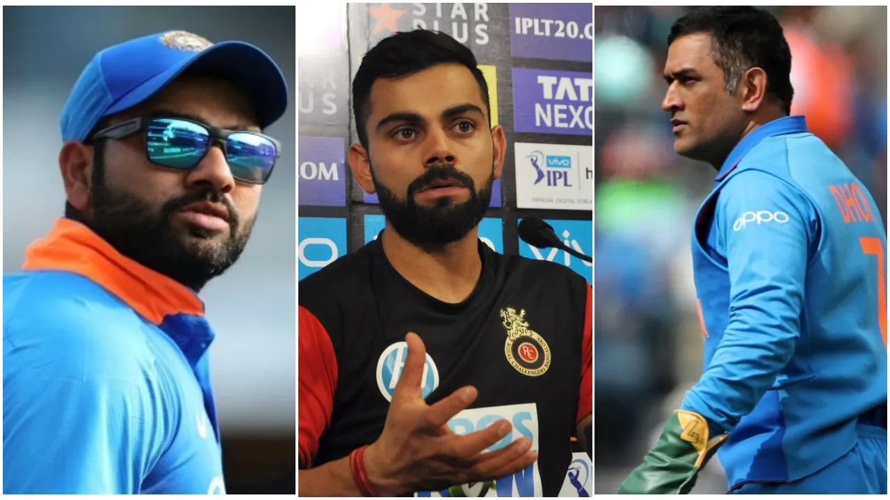 dhoni virat rohit