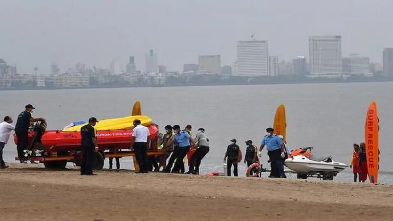 rescue team cyclone nisarg