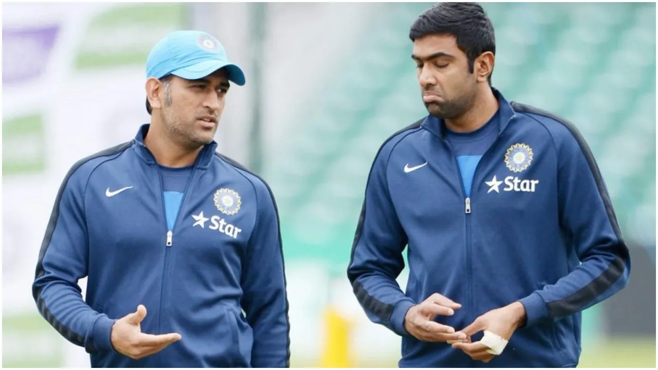 dhoni ashwin