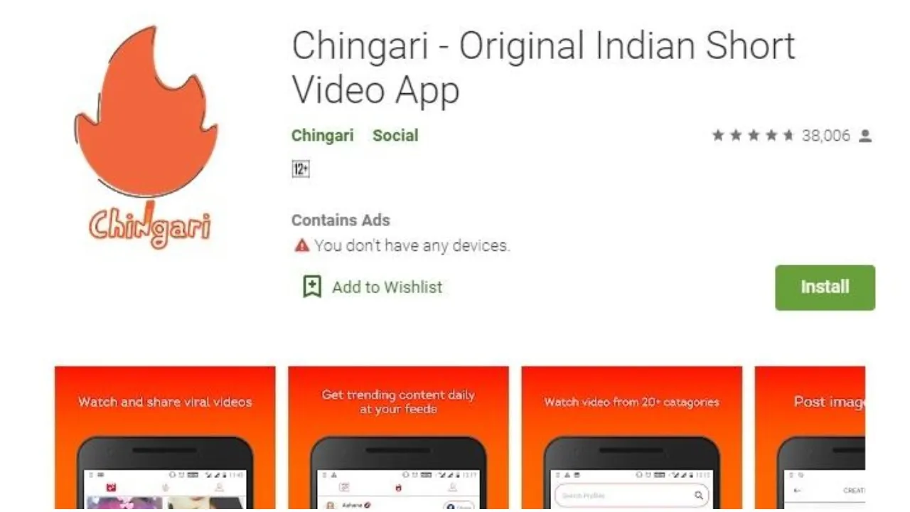 Chingari App