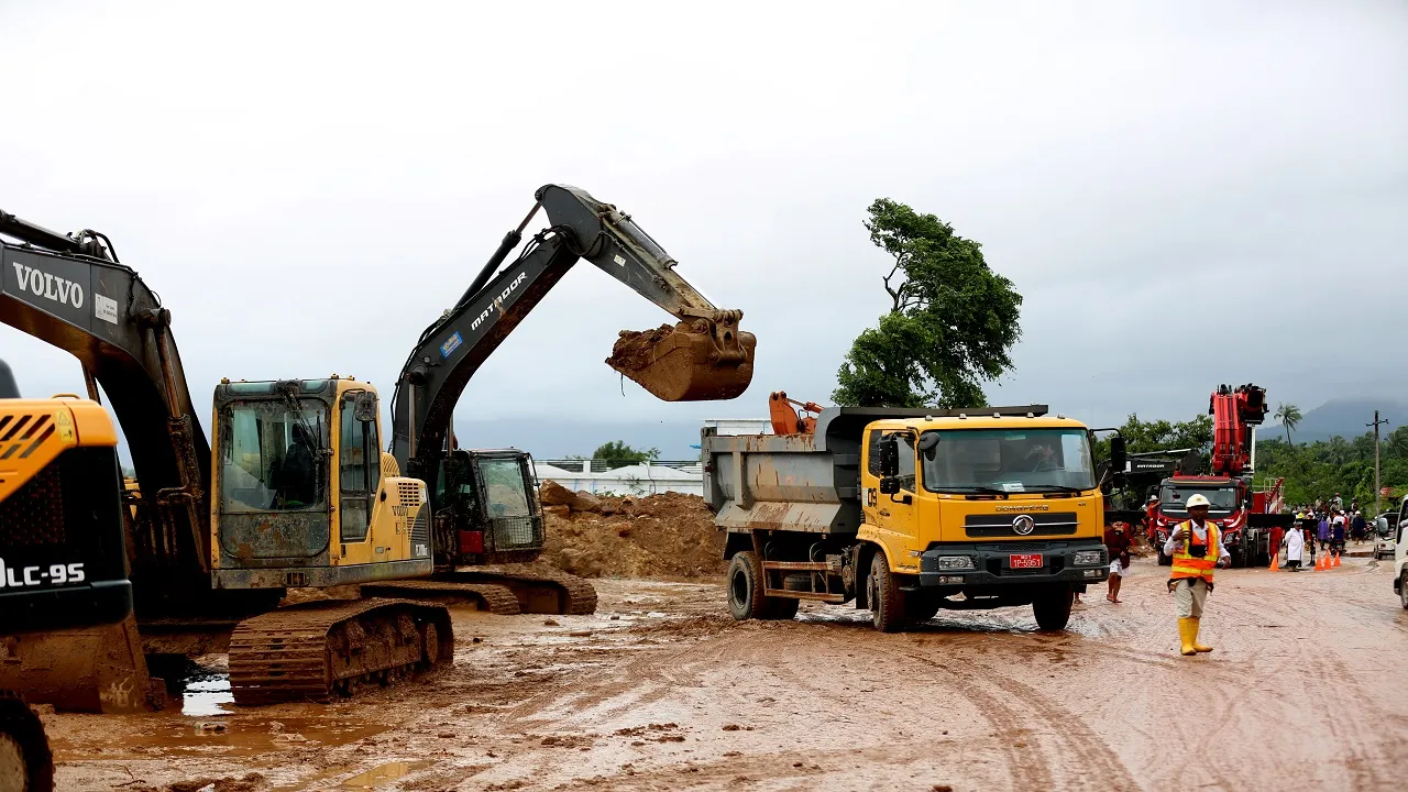 Myanmar Landslide