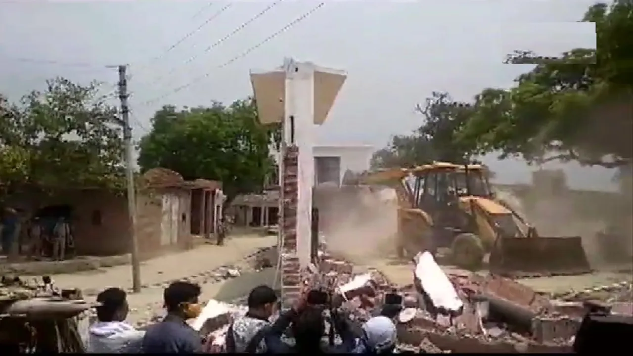 vikas dubey house ani