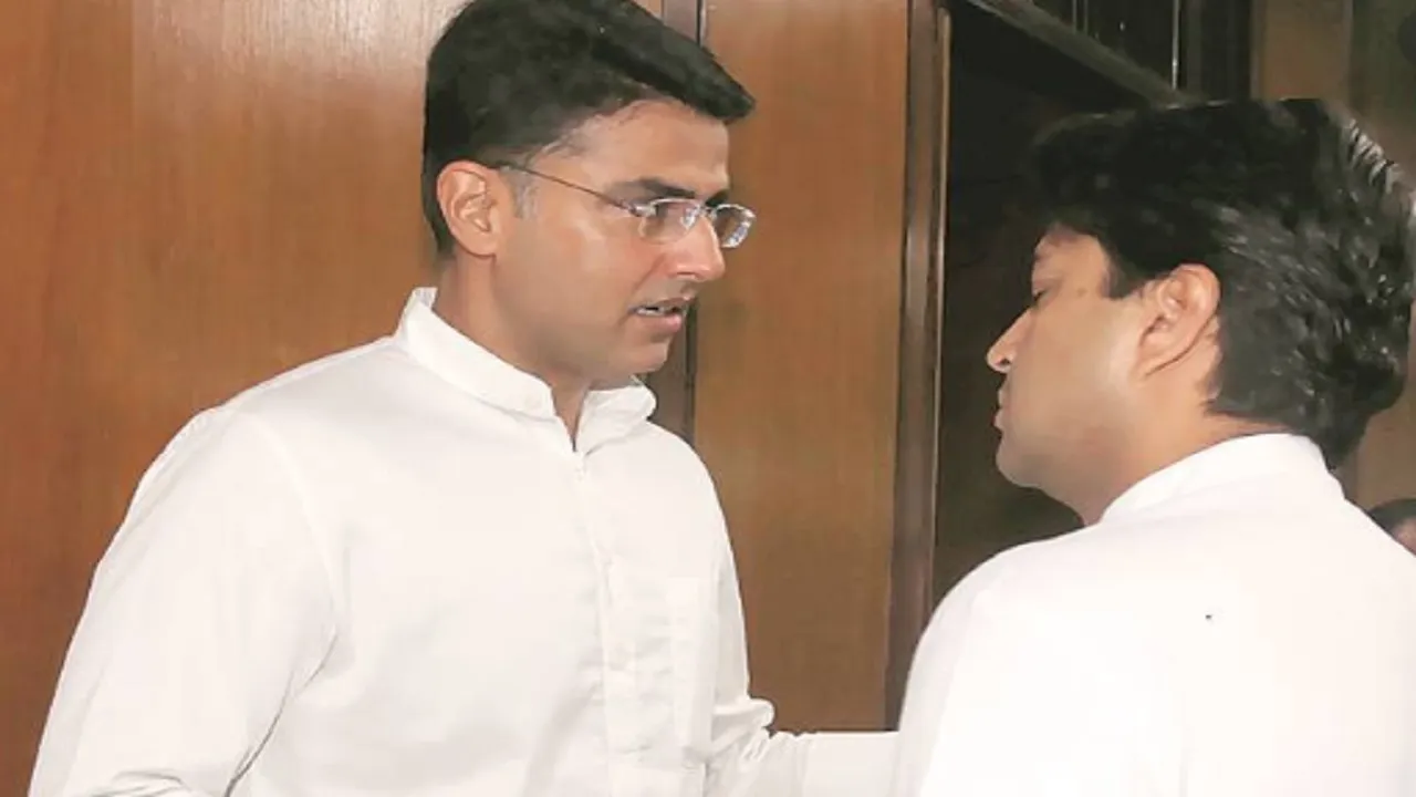 Sachin pilot Jyotiraditya Scindia