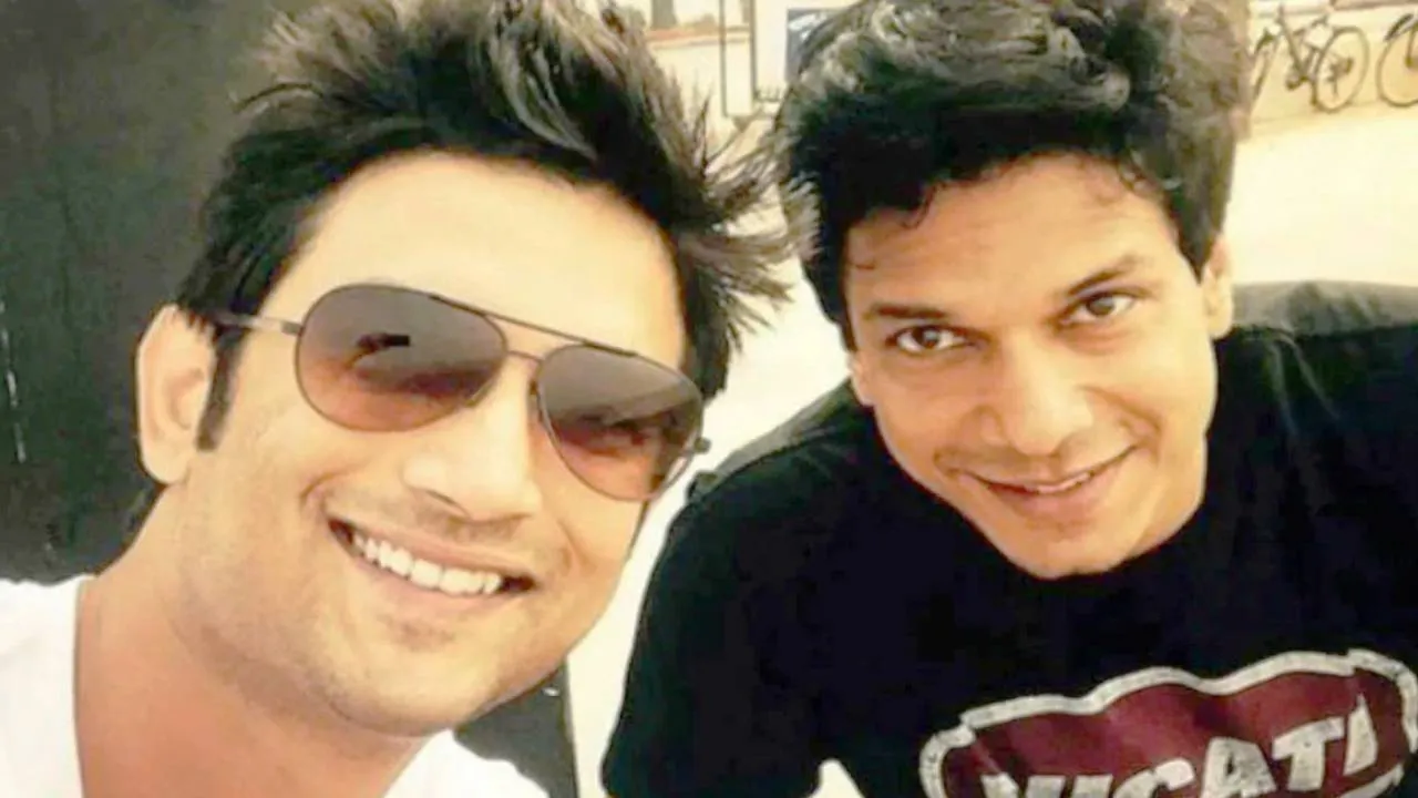 Sushant Singh Rajput and Mahesh Shetty