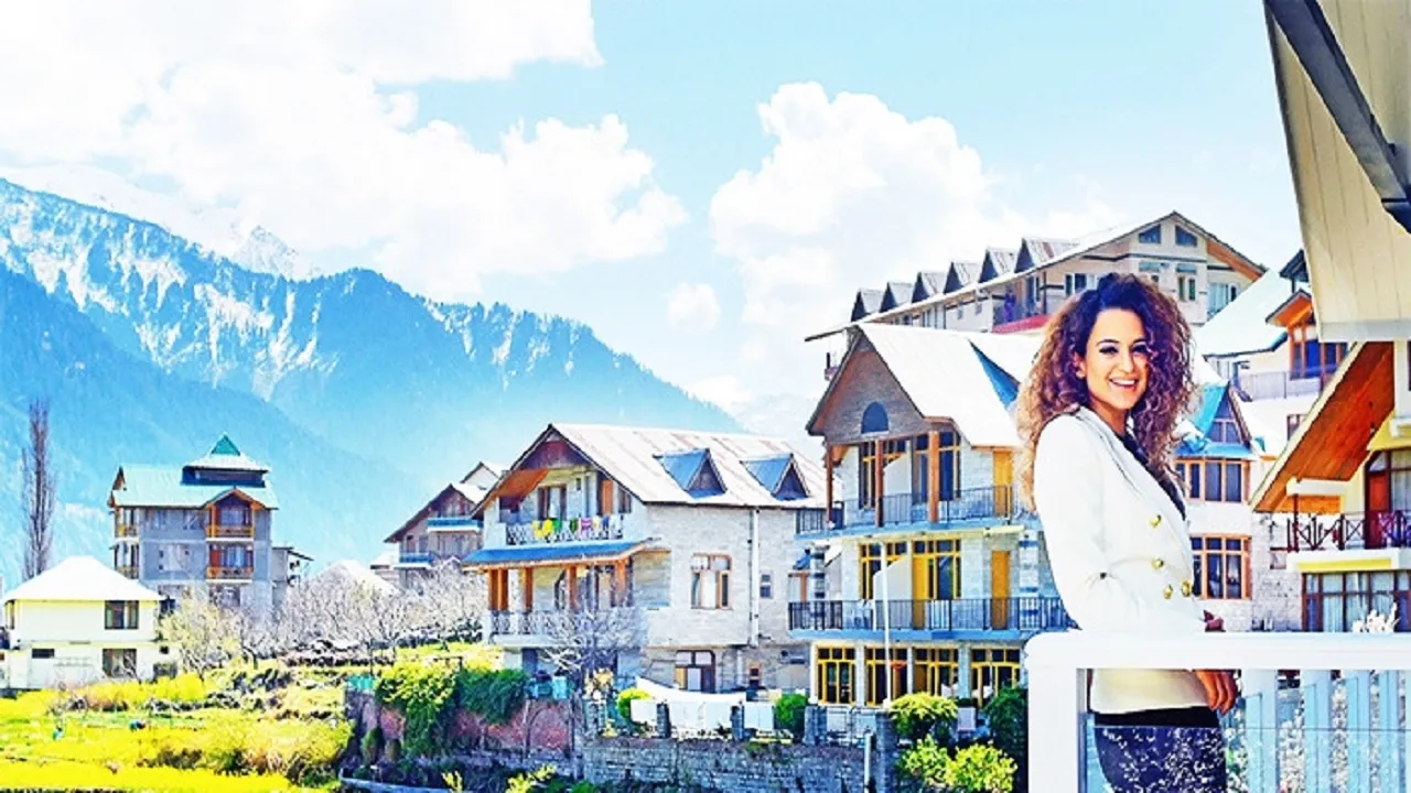 Kangana Manali Home Firing