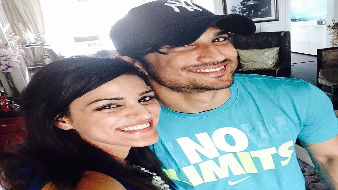 Shweta with Sushant