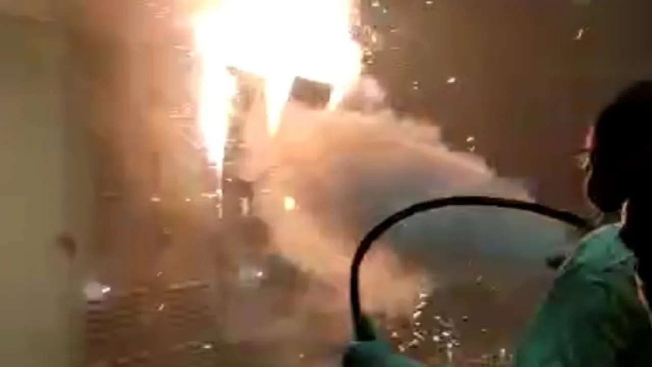 telangana fire