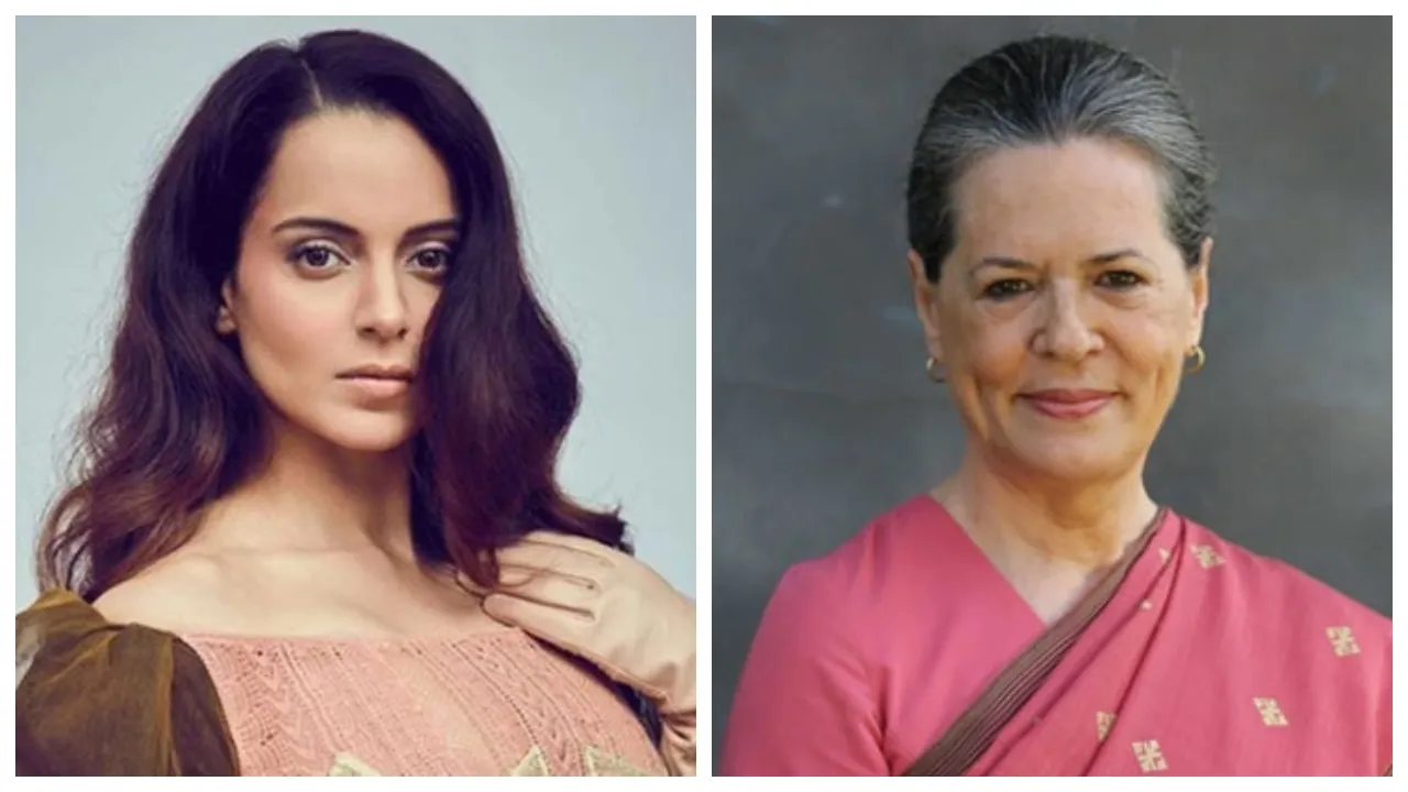 Kangana and sonia