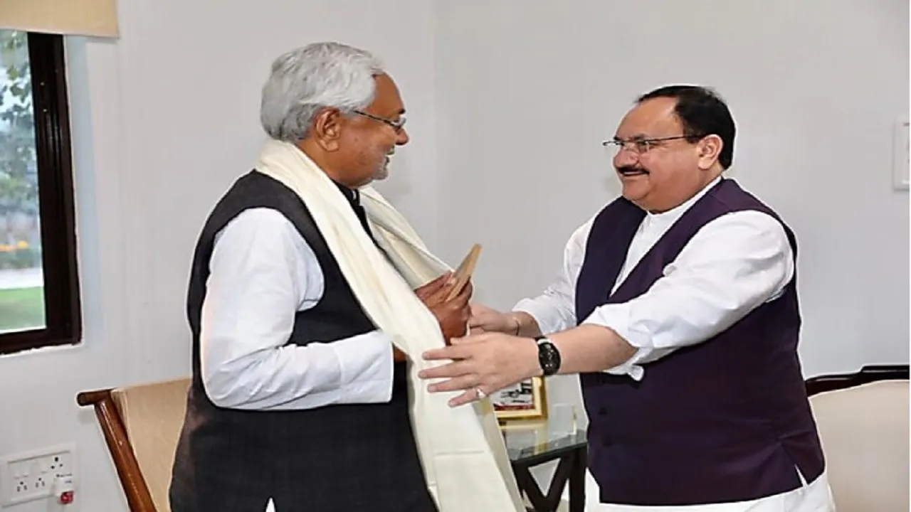 JP NADDA and NITISH