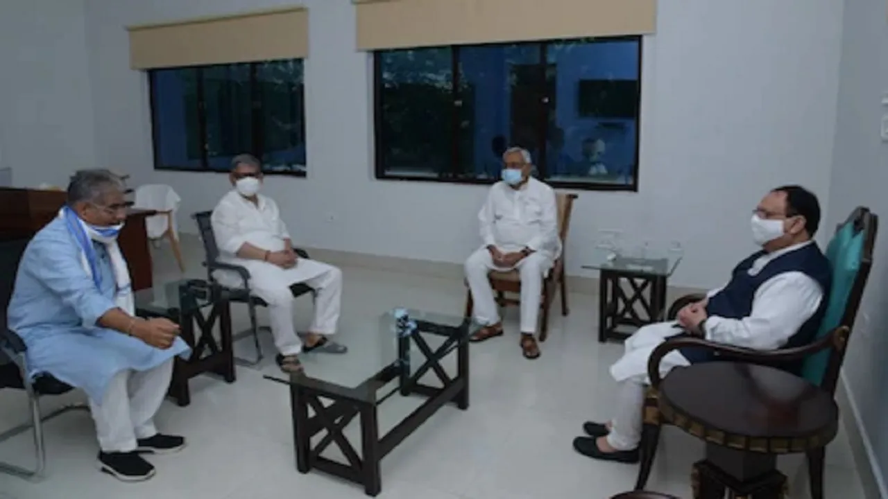 JP NADDA and NITISH