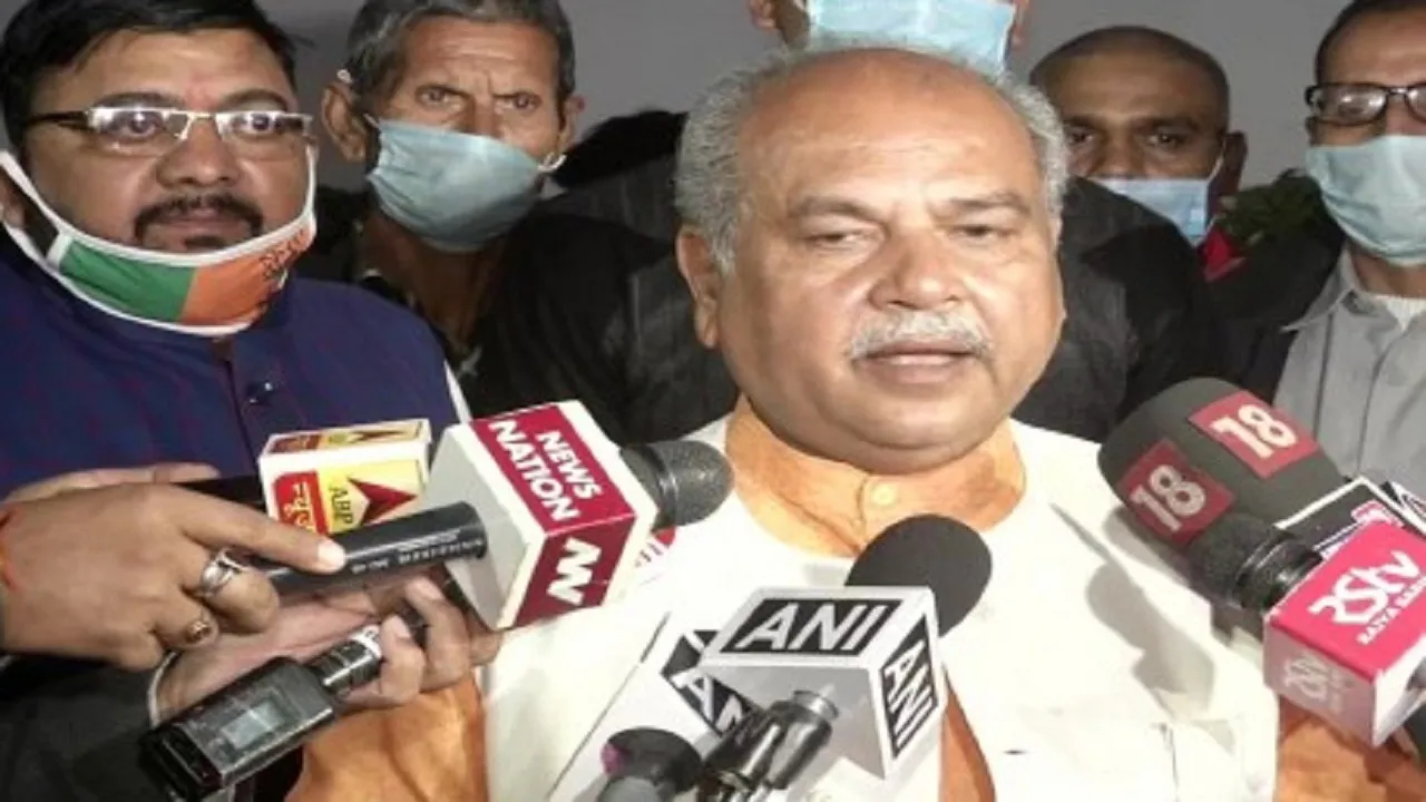 कृषि मंत्री नरेंद्र सिंह तोमर