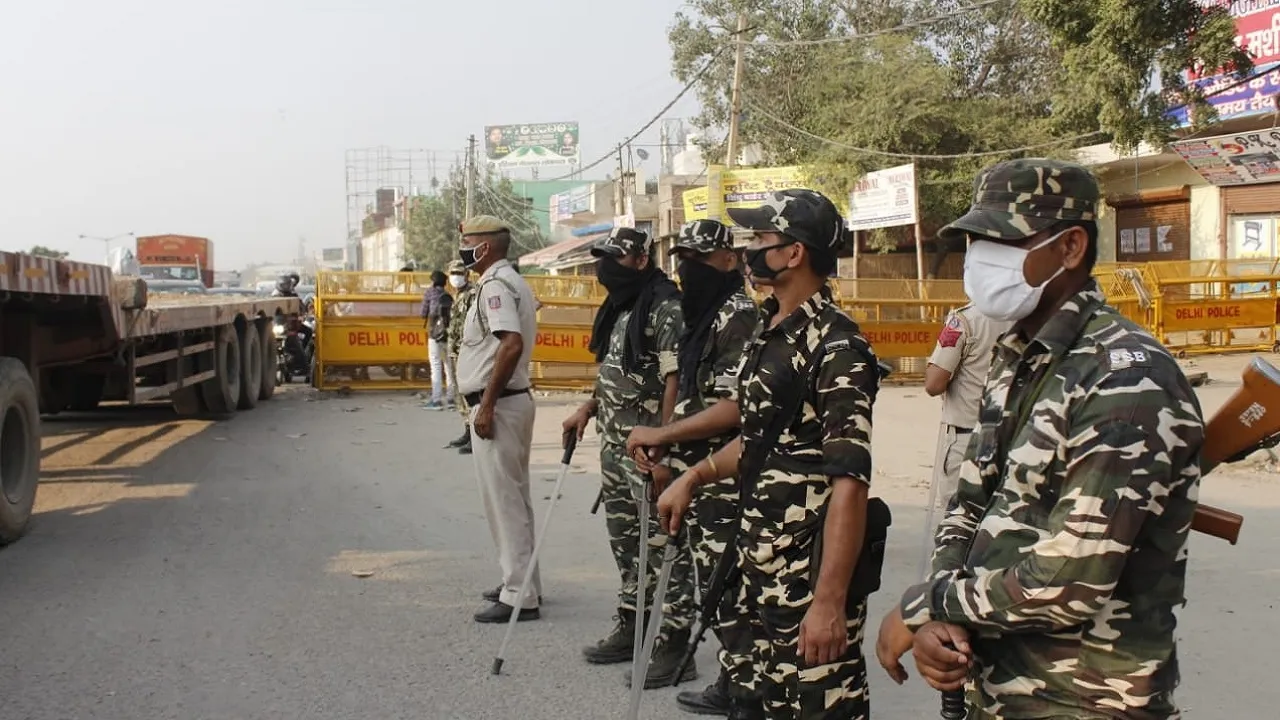 security on delhi border
