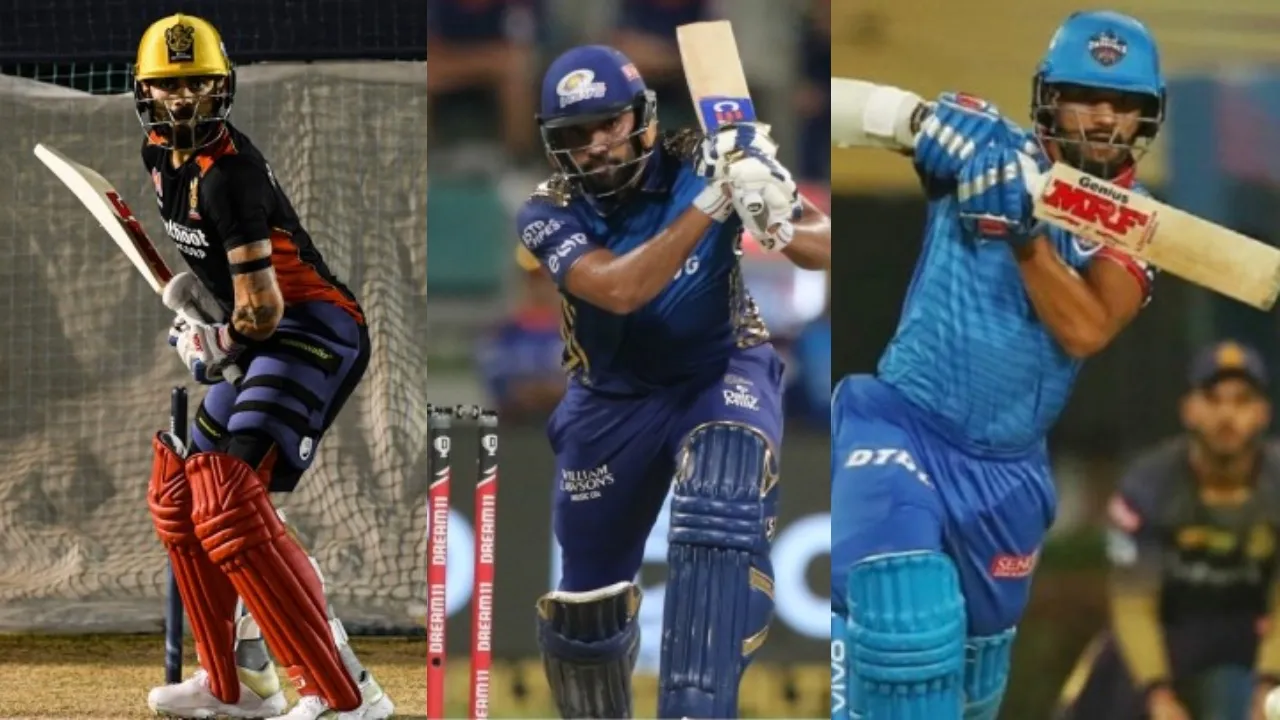Virat, Rohit and Dhawan