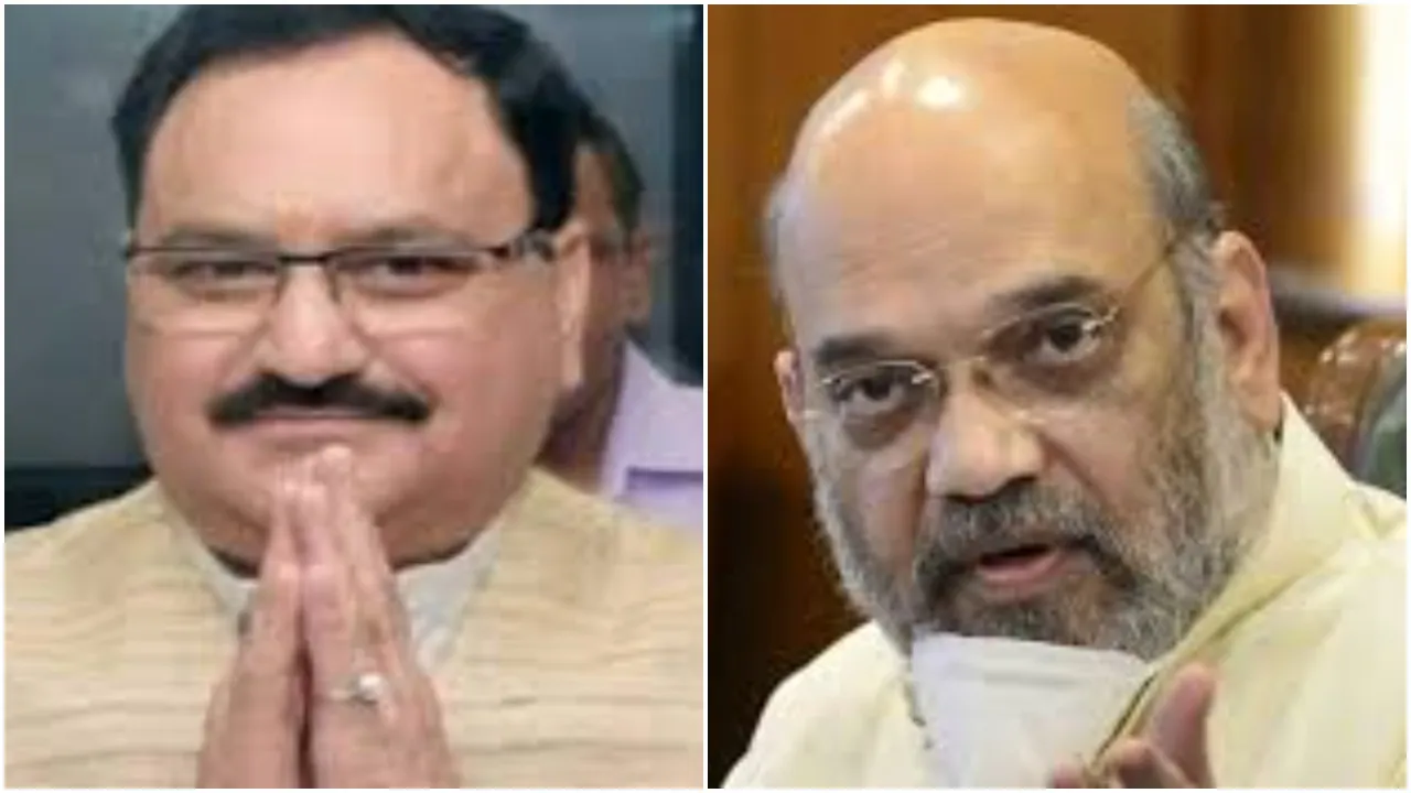 Amit Shah and JP Nadda