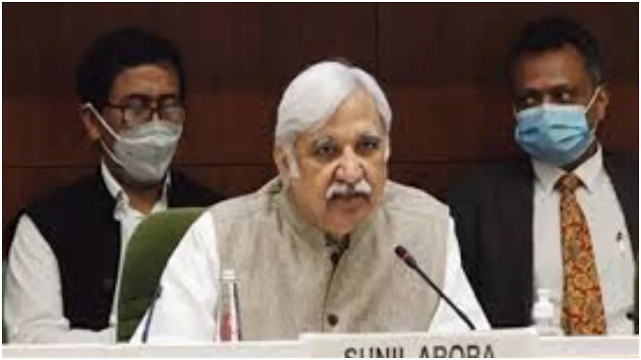 Election Commissioner Sunil Arora
