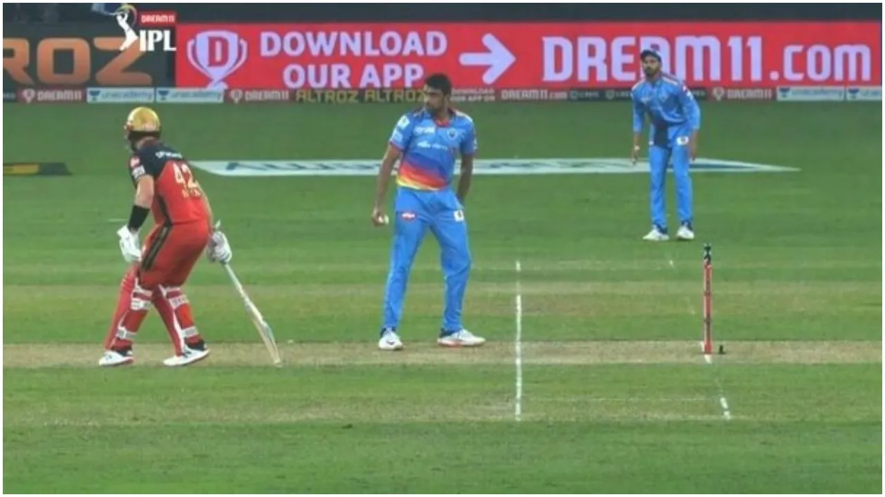 Ashwin issues first final warning after not mankading Finch