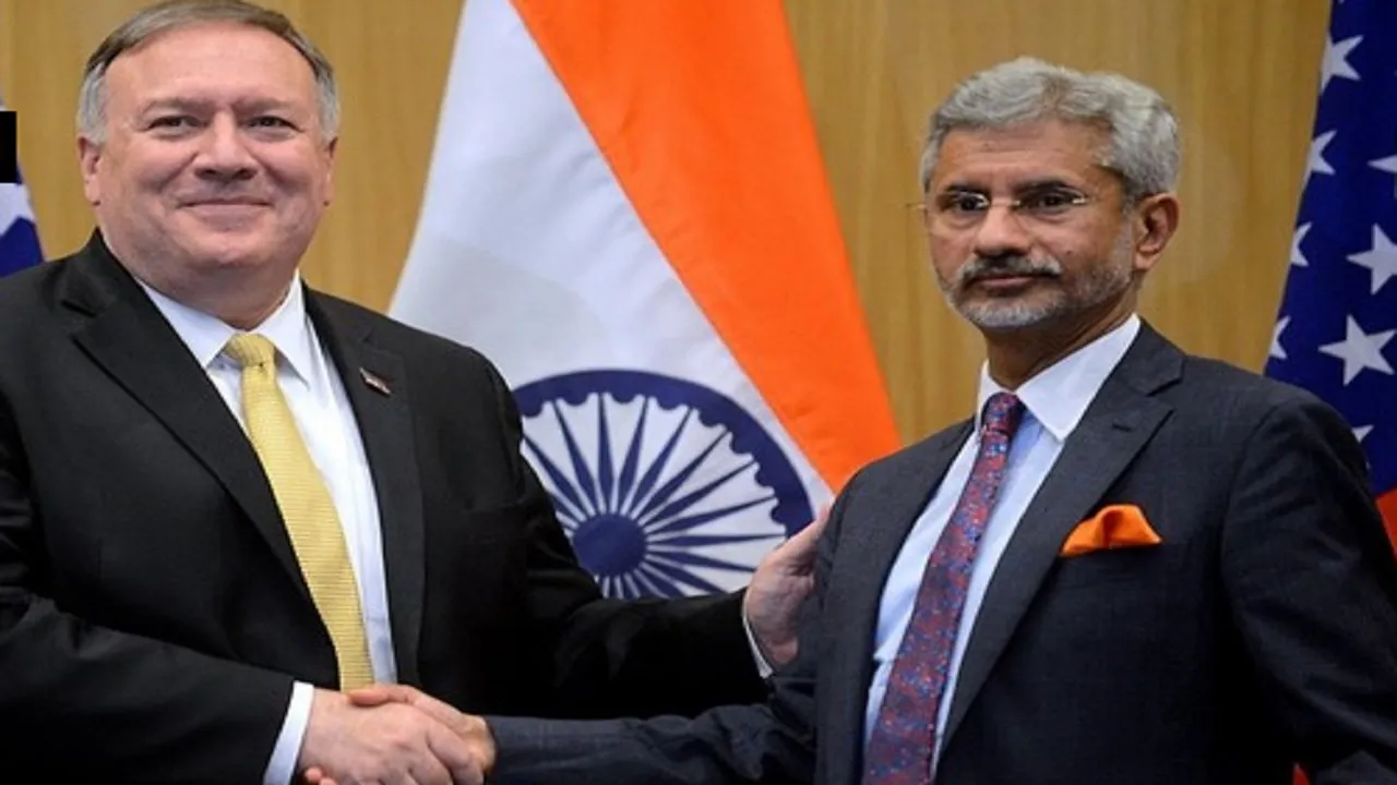 S Jaishankar  Mike Pompeo