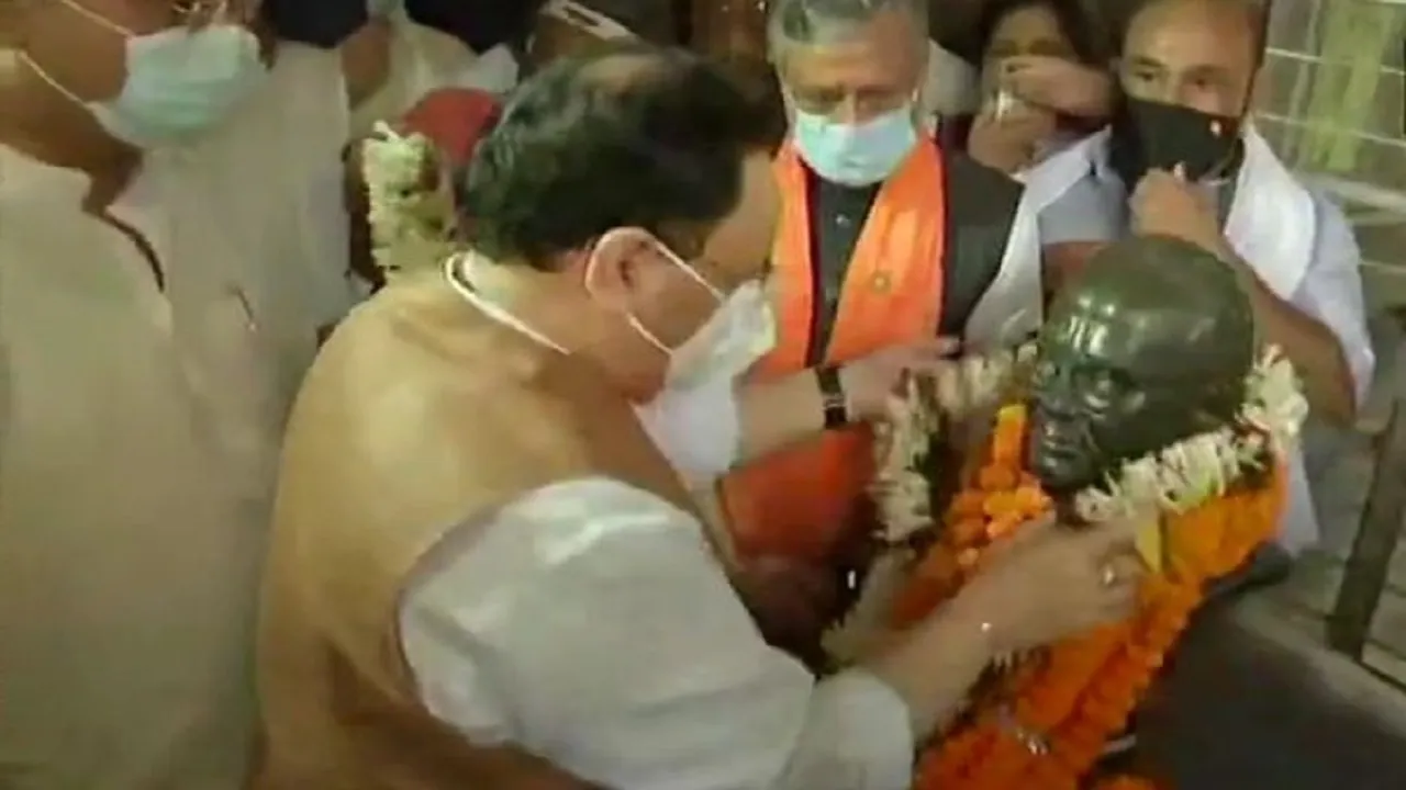 jp nadda on jp residence