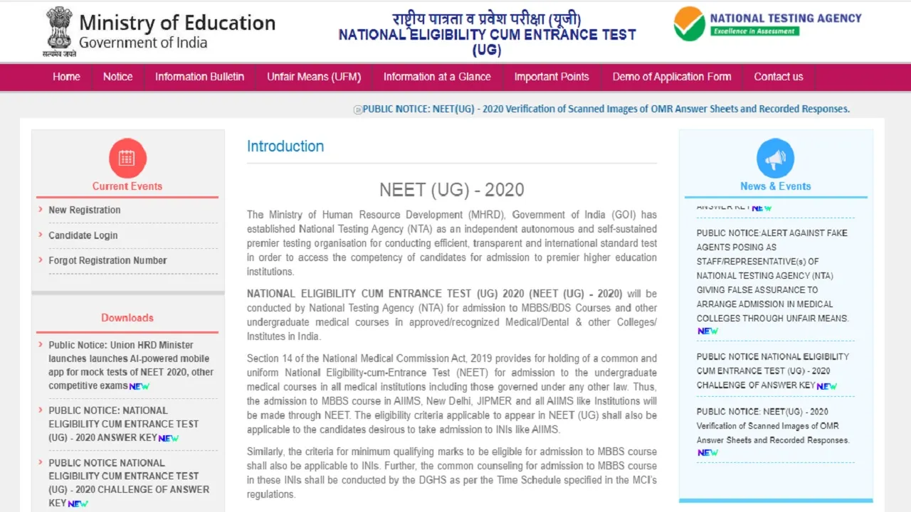 NEET Result 2020