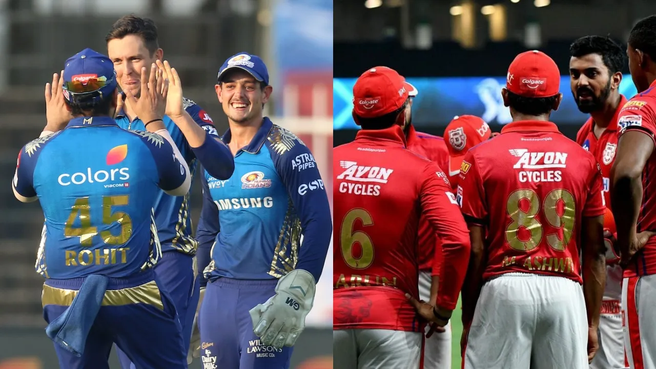 KXIP Vs MI Playing XI