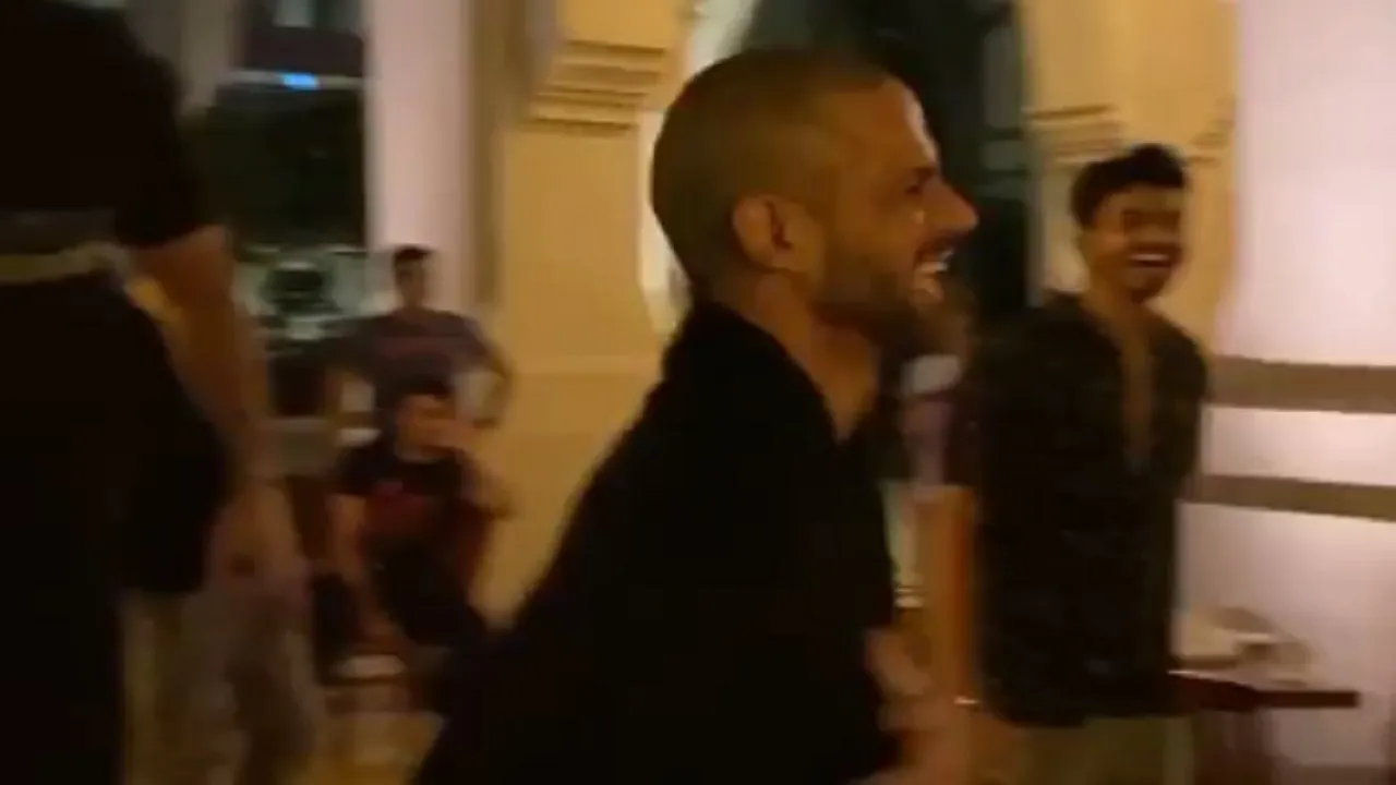 shikhar dhawan dance social