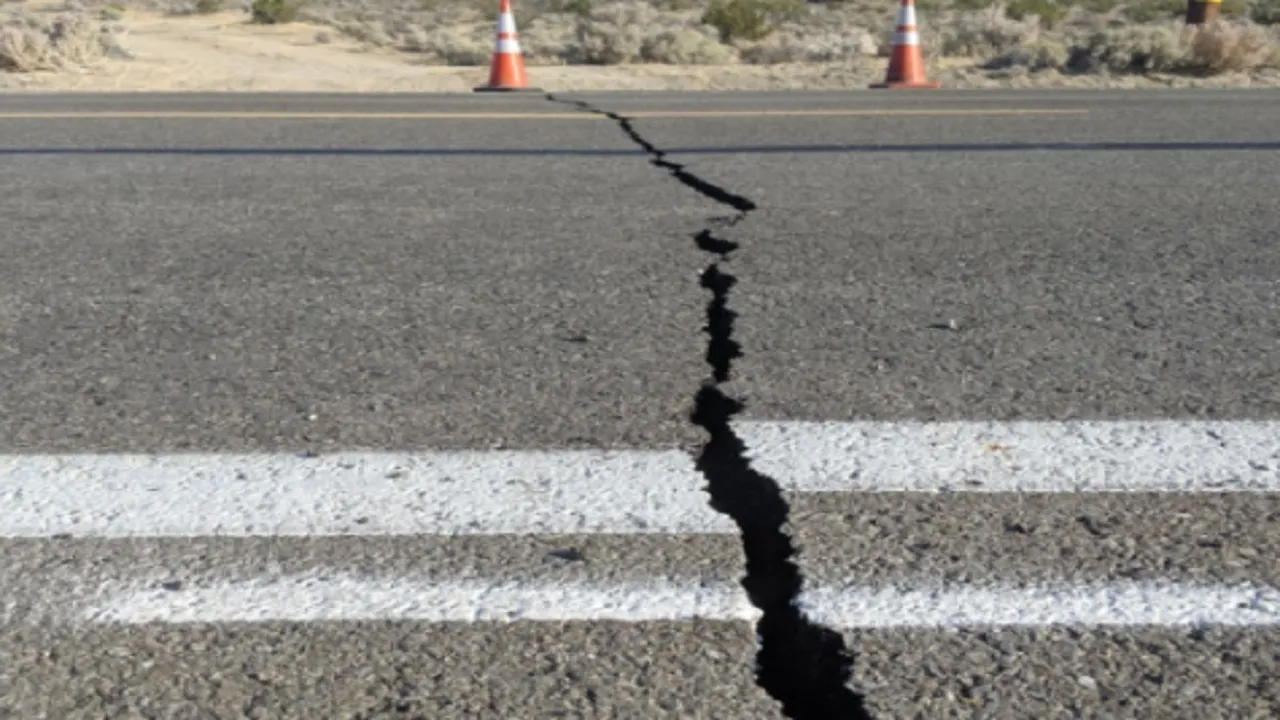 Earthquake in california