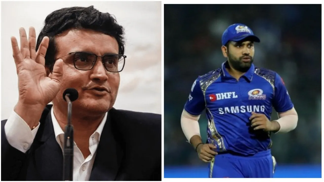souravGanguly Rohit Sharma