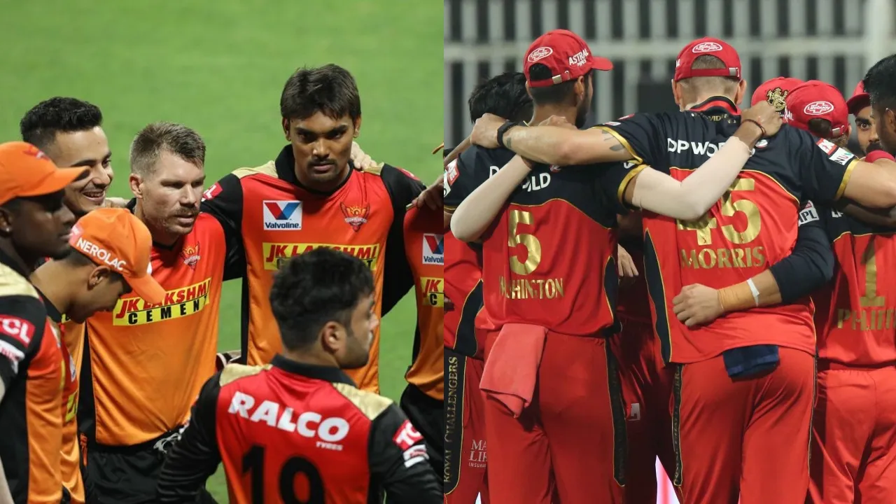 SRH Vs RCB Playing 11