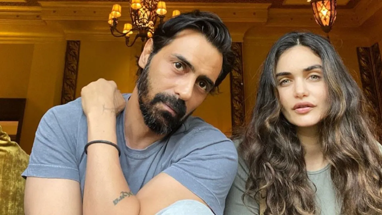 Arjun Rampal and girlfriend Gabriella