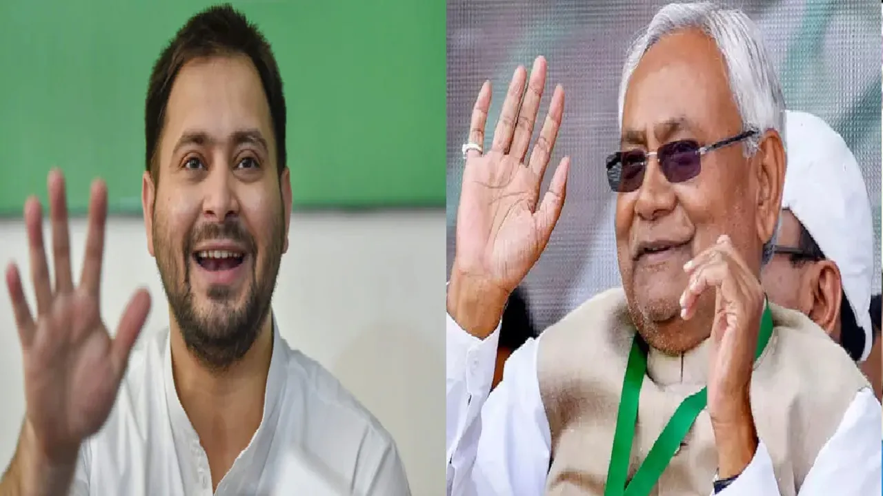 Nitish Kumar and Tejashwi Yadav