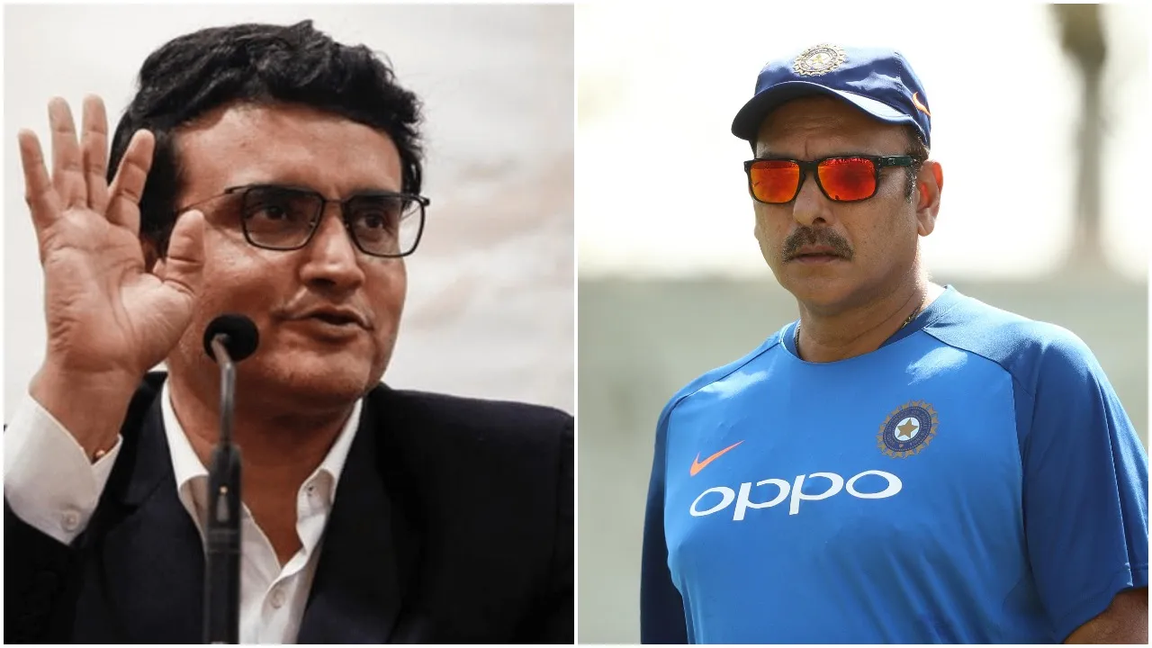 SouravGanguly RaviShastri