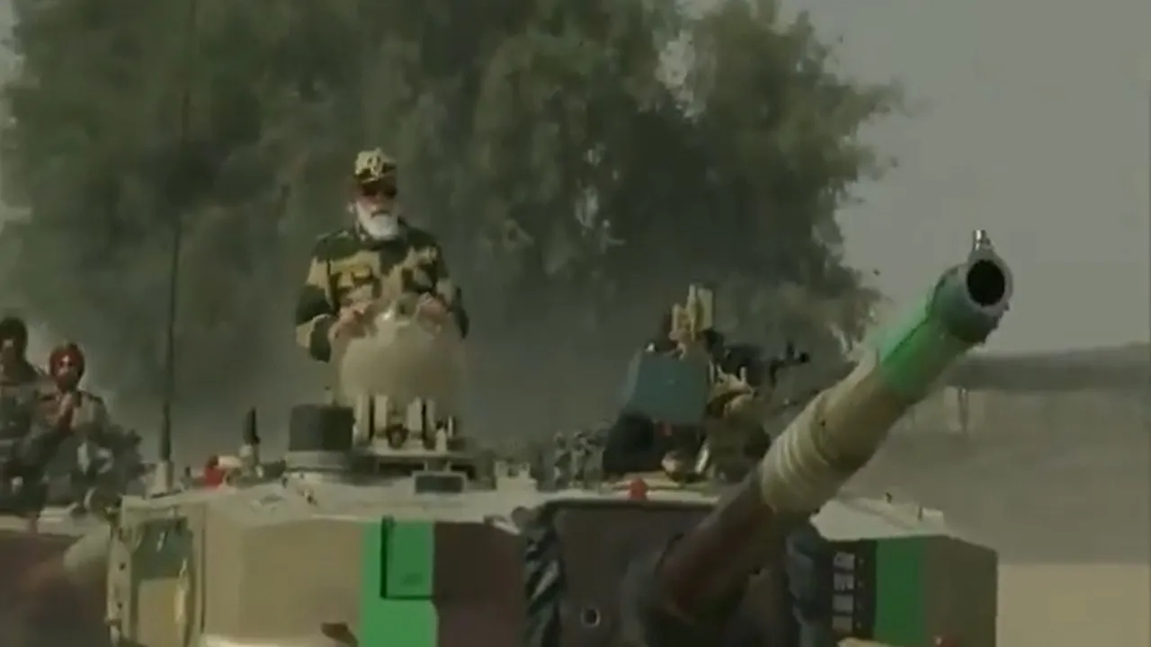 pm modi tank