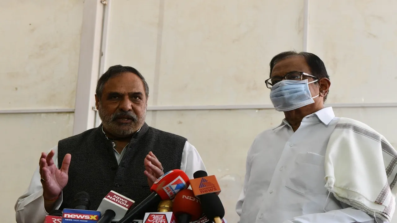 Anand Sharma P Chidambaram