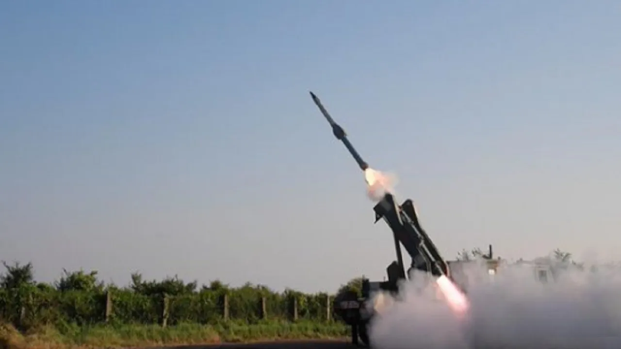 QRSAM Missile Test