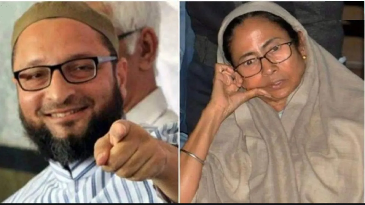 Asaduddin Owaisi Mamta Banerjee