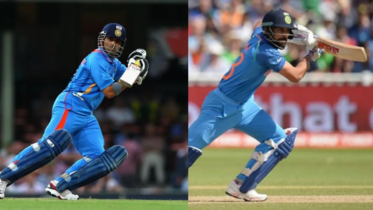 Sachin And Virat