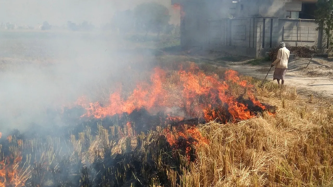 Stuble Burning Pollution