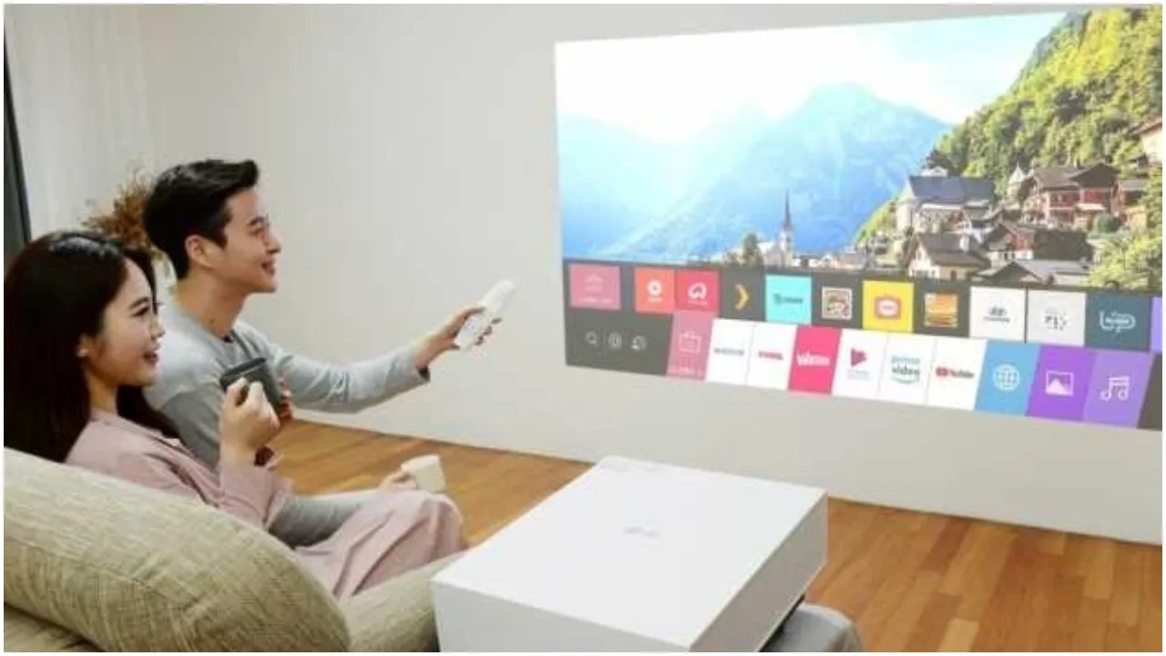 LG CineBeam Laser 4K Projector