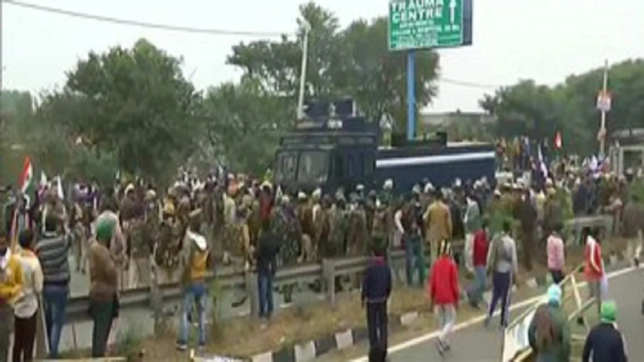 Ambala farmer protest