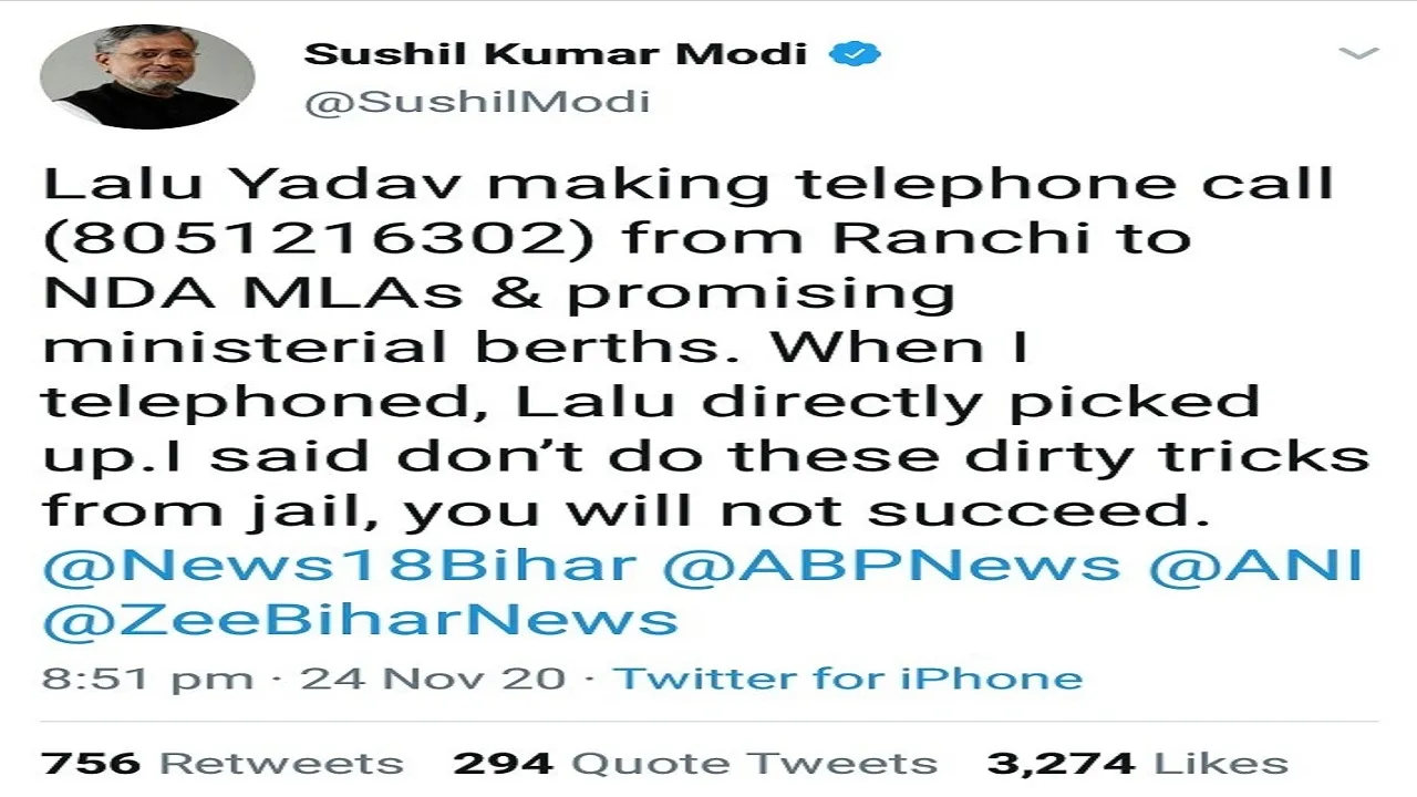 Sushil Modi0Tweet