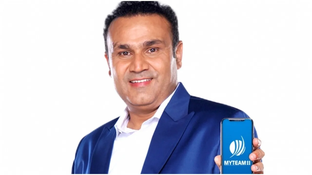 MyTeam11 Brand Ambassador Virender Sehwag