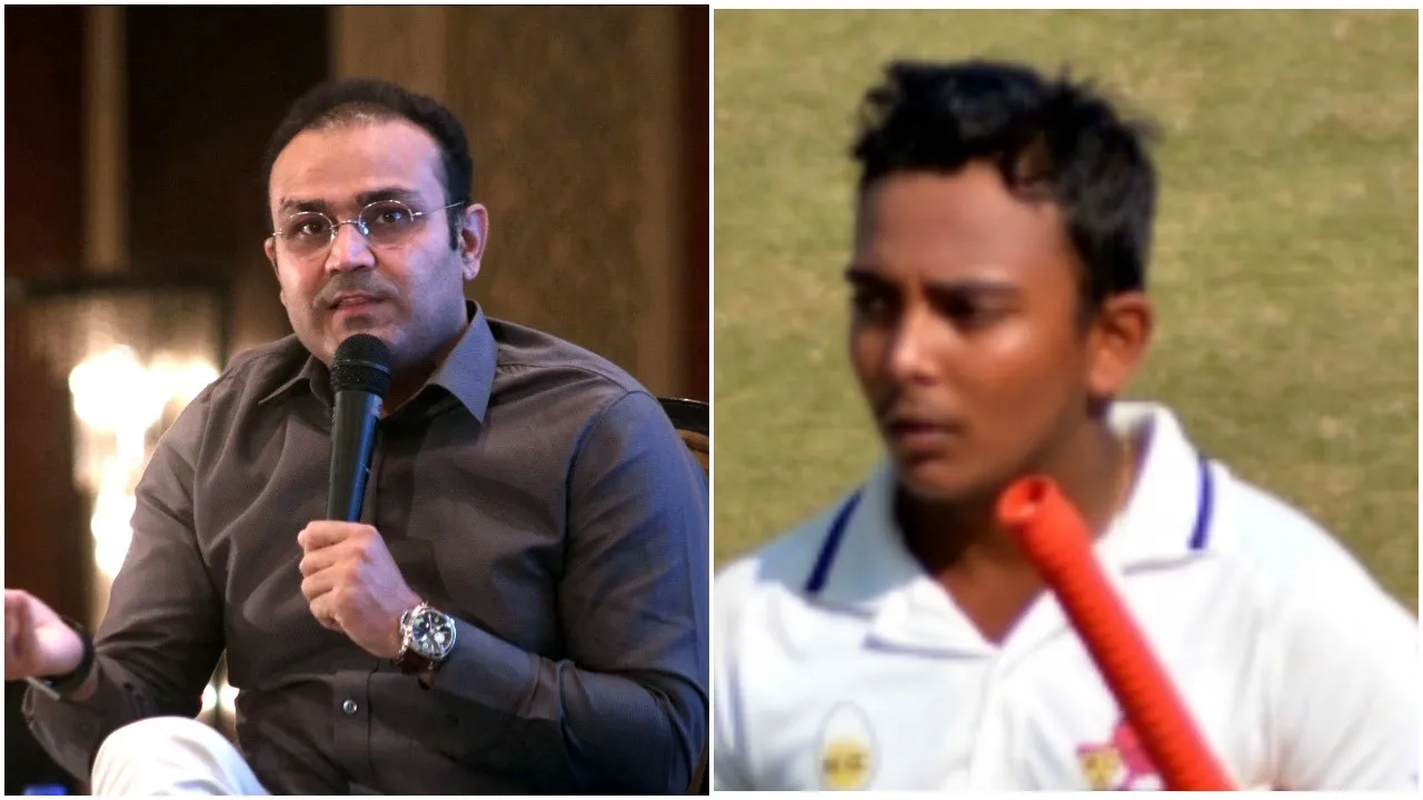 Virender Sehwag prithvi shaw