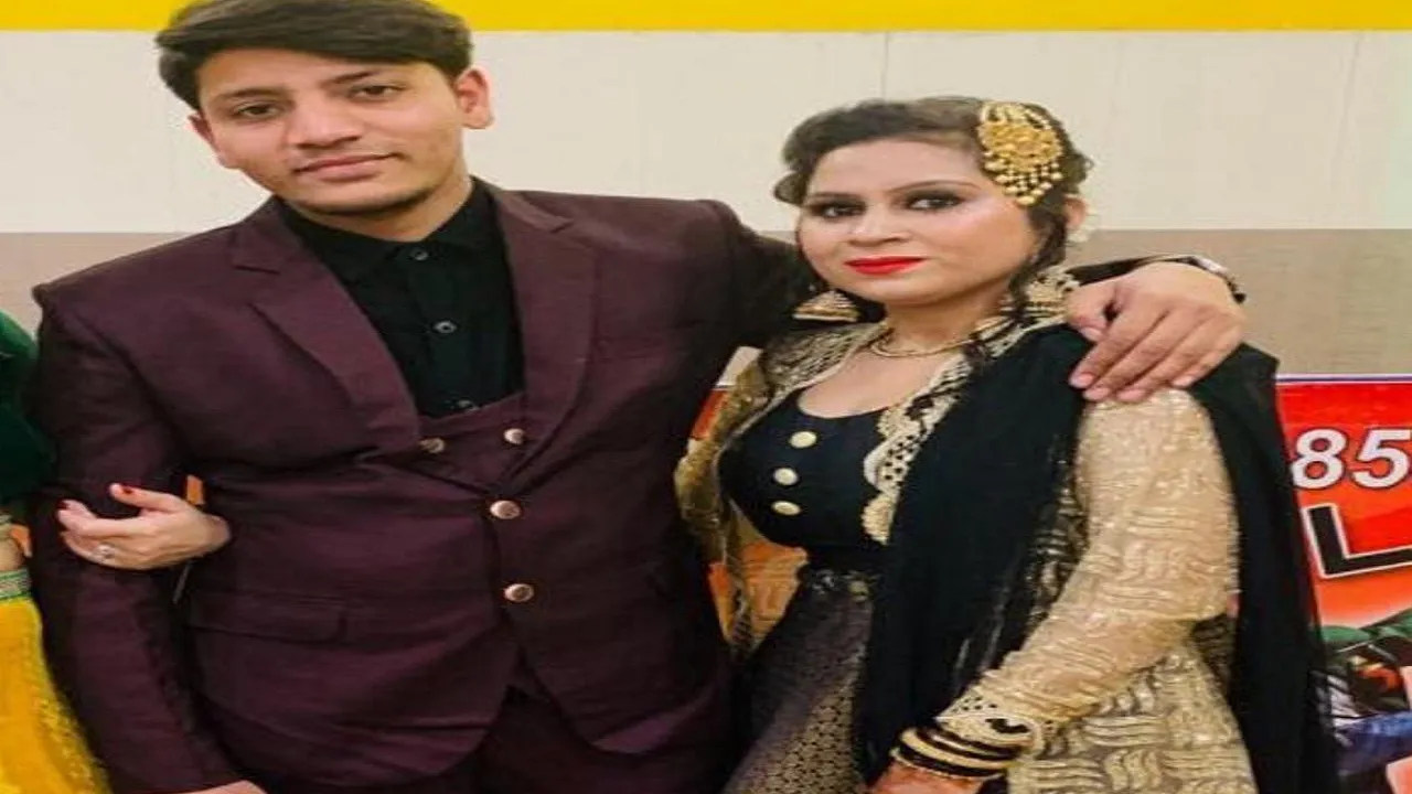 गुलनाज और उसका पति सलमान