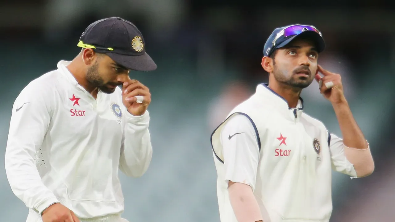 Rahane and virat
