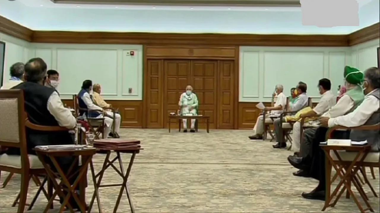 Union Cabinet Meeting In Delhi