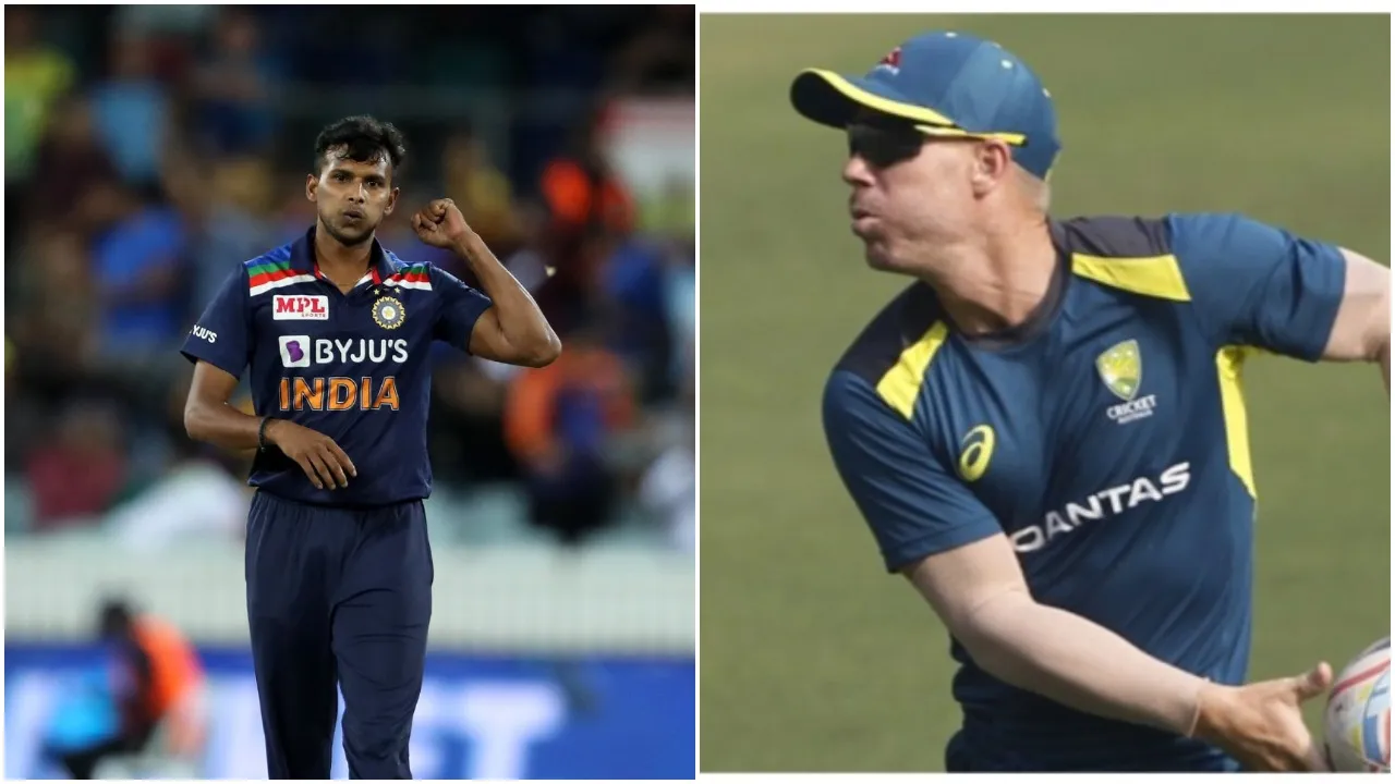 Natarajanvsdavid warner